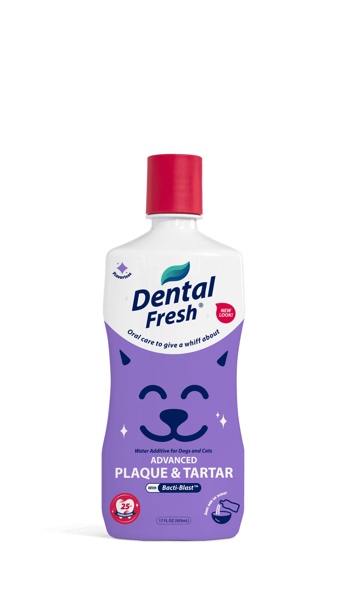 Dental fresh plaque y tartar 17 oz