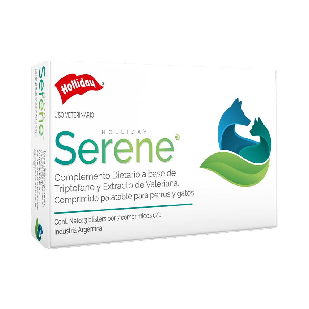 Biomodulador Serene para Perros y Gatos 21 comprimidos