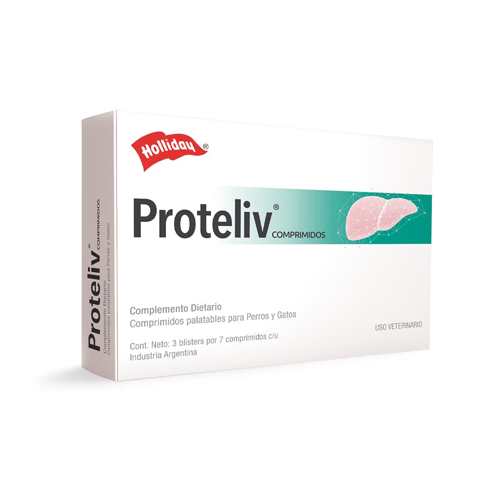 Hepatoprotector para Perros Proteliv 21 comprimidos
