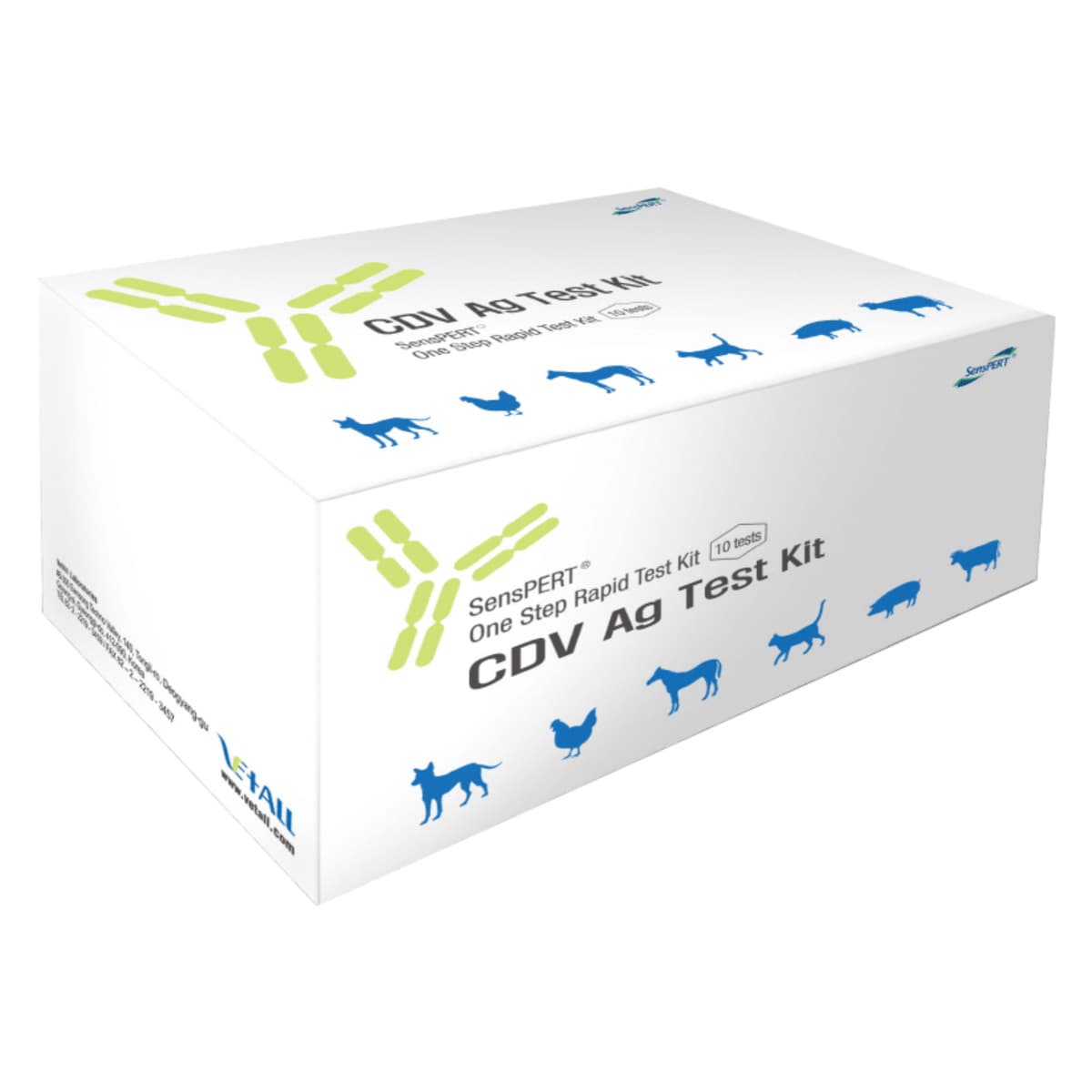Test de Diagnóstico Rápido SensPERT CDV Ag (Moquillo)