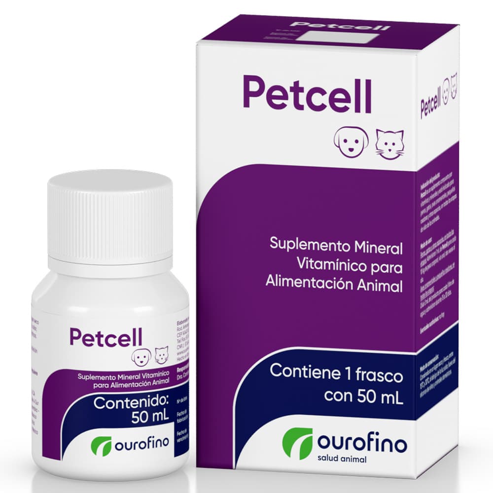 Suplemento Vitamínico y Mineral Petcell