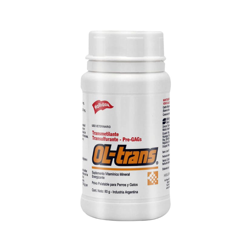 Suplemento Ol Trans para Perros y Gatos 80 G